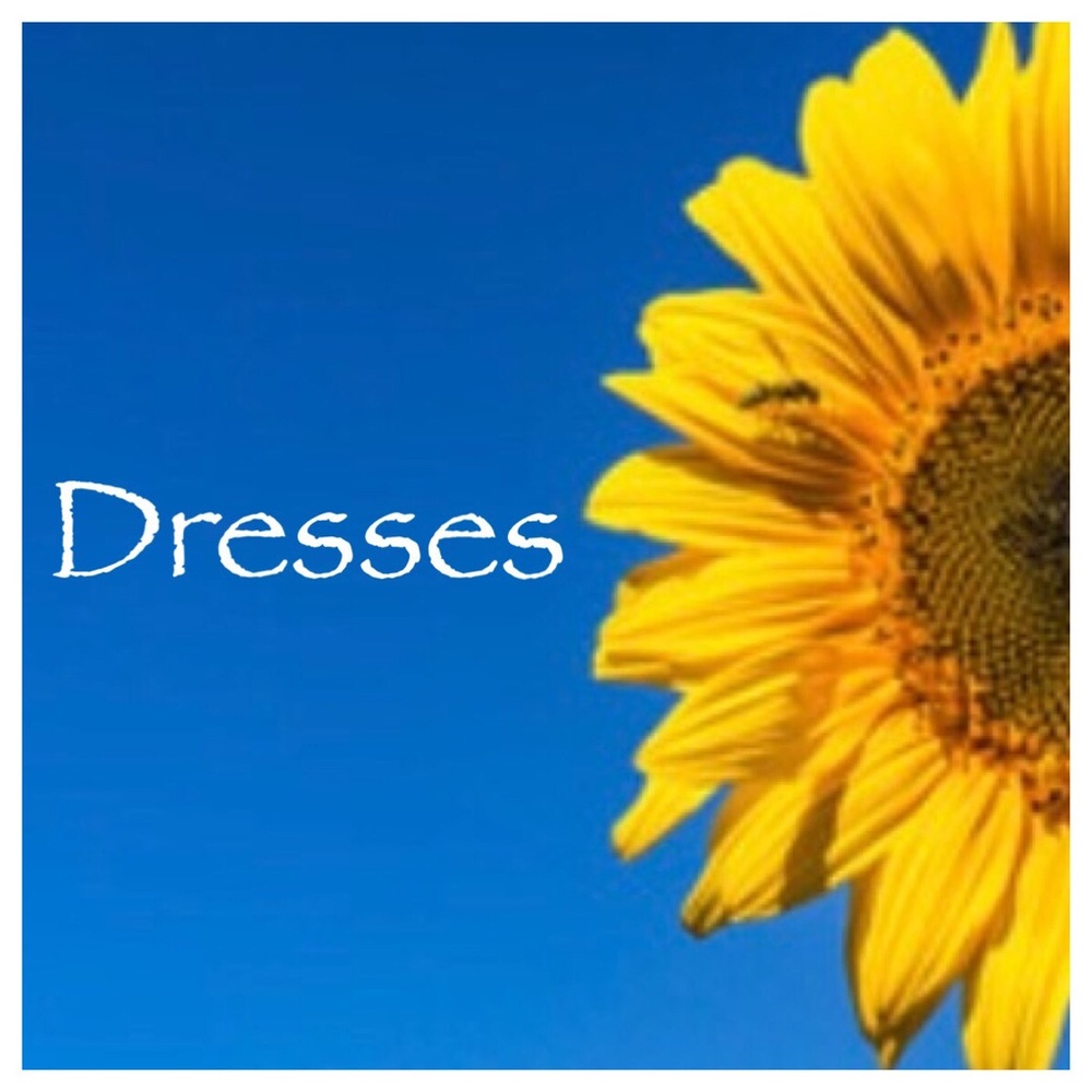 All my dresses. All sizes xsmall to xlarge
